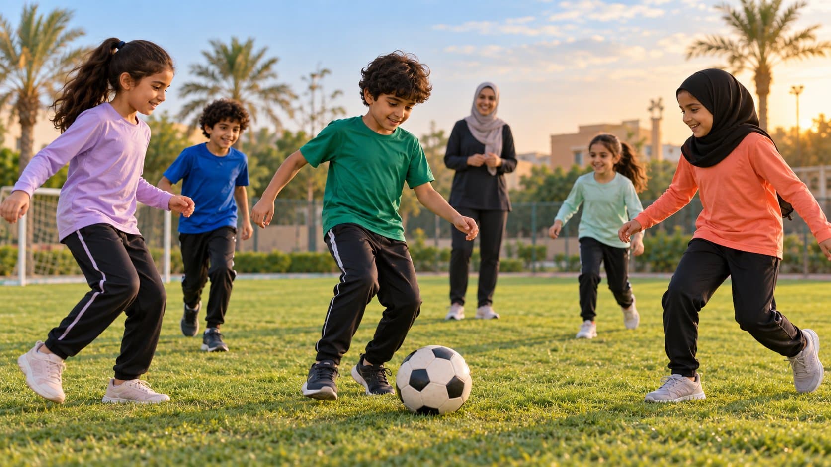 الرياضة للأطفال: أكثر من مجرد لعب