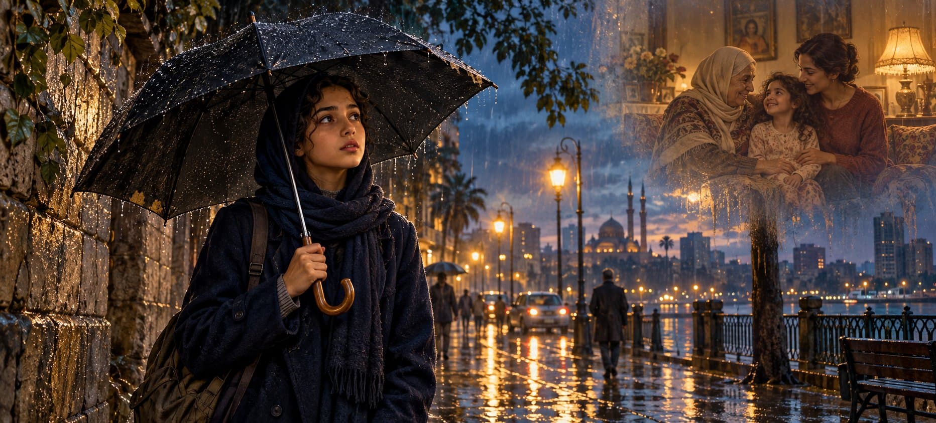 مظلة الذكريات