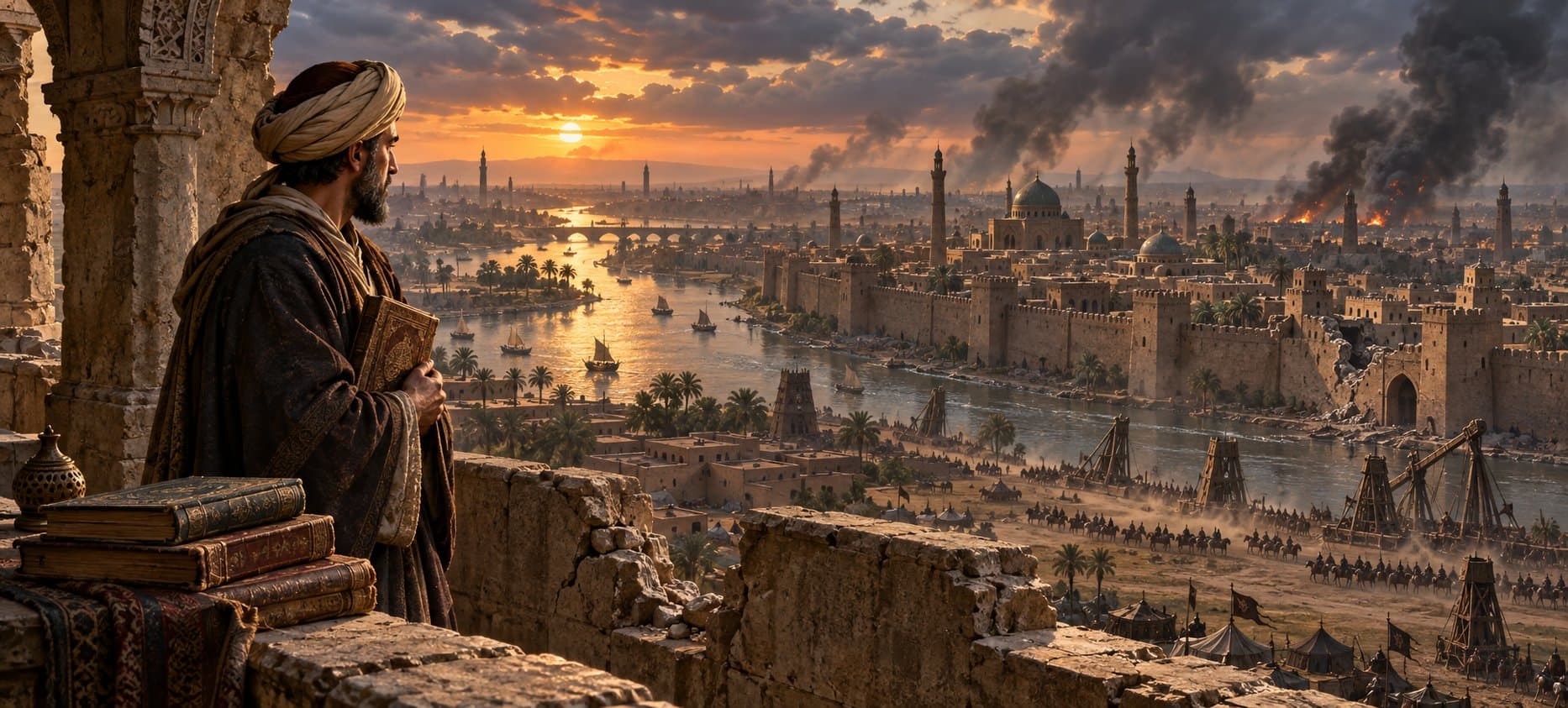 حين سقطت بغداد